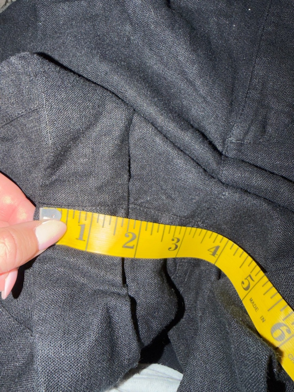 ‼️NEW‼️ Abercrombie and fitch Linen shorts high waisted tie waist - Picture 6 of 6